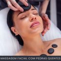 Massagem facial com pedras quentes curso online