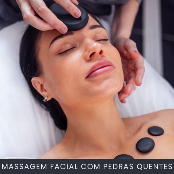 Massagem facial com pedras quentes curso online Massagem facial com pedras quentes curso online