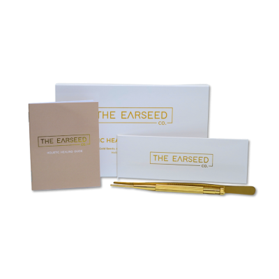 Kit de Sementes de Ouro para Auriculoterapia