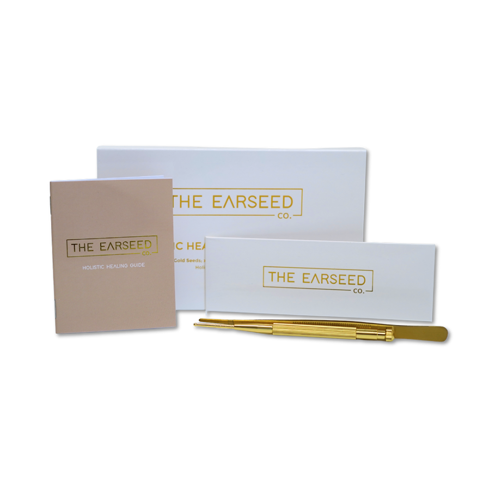 Kit de Sementes de Ouro para Auriculoterapia